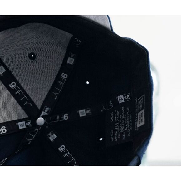 Los Angeles Rams NFL New Era Super Bowl LIII Snapback Cap Hat Navy Blue / White - Picture 11 of 13